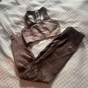 Gymshark Adapt Ombré Seamless Set - Bra and Leggings